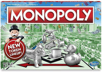 HASBRO MONOPOLY CLASSIC EDITION NEW TOKEN LINEUP, ORIGINAL BOX