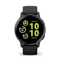 GARMIN VIVOACTIVE 5 GPS SMARTWATCH 42 MM FIBER-REINFORCED POLYMER, BLACK