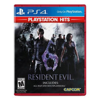 SONY PS4,CAPCOM,RESIDENT EVIL 6,DISC VIDEOGAME, MULTICOLOR