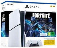 SONY PLAYSTATION 5 SLIM DISC CONSOLE FORTNITE, EU SPECS, WHITE