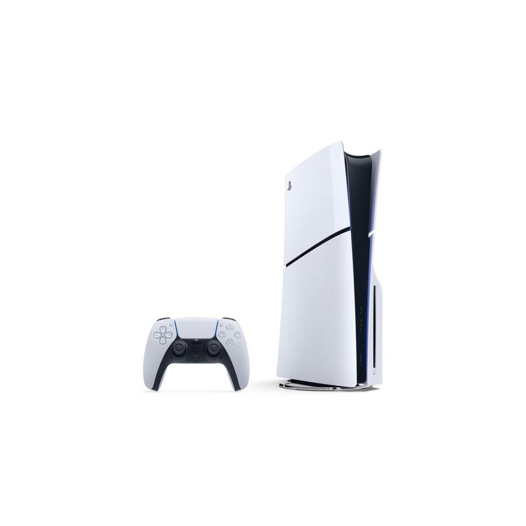 SONY PLAYSTATION 5 SLIM DISC CONSOLE, WHITE | Distritech