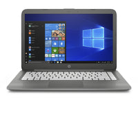 HP Stream 14-cb012wm, 14" HD Display, Intel N3060, 4GB, 32GB SSD, W10, Gray