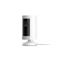 RING STICK UP HD WIRED INDOOR SECURITY CAMERA,, WHITE