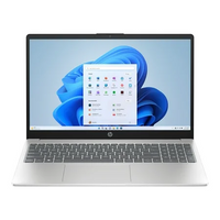 HP 15-FC0041WM 15.6"FHD RYZEN 5-7520U 8GB 512GB SSD W11, NATURAL SILVER