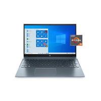 HP PAVILION 15-EH0050, 15.6"FHD,  RYZEN 5 4500, 8GB, 512GB SSD, W10, FOG BLUE, 3RD PARTY REFURBISHED