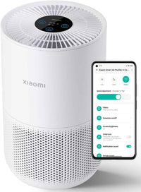 XIAOMI AIR PURIFIER FOR HOME ALLERGEN REMOVAL SMART WIFI ALEXA AIR PURIFIER FOR LARGE ROOM, WHITE