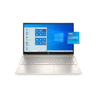 HP PAVILION 15-EG0050WM, 15.6" FHD TOUCH, I5-1135G7, 8GB, 512GB SSD, W10, LUNAR GOLD