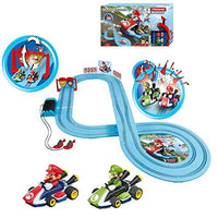 CARRERA FIRST MARIO KART RACING SET FEATURING MARIO AND LUIGI, ORIGINAL BOX