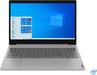 Lenovo Ideapad 3, 15.6"HD, i3-1005G1, 8GB, 256GB SSD, W10  Platinum Gray