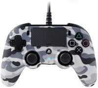 NACON COMPACT CONTROLLER  CAMO FOR PS4, GREY CAMOUFLAGE