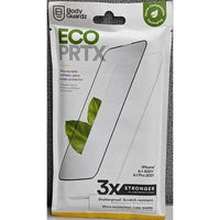 BODYGUARDZ ECO PRTX SHATTERPROOF SYNTHETIC ANTIMICROBIAL GLASS SCREEN PROTECTOR-IPHONE 13/13 PRO, C