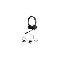 JABRA EVOLVE 20 UC STEREO NOISE CANCELING HEADSET,, BLACK