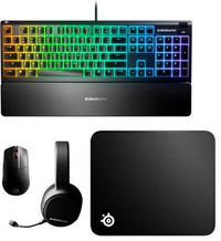 STEELSERIES 66017 ULTIMATE GAMING BUNDLE 4 PIECE SET, BLACK