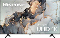 HISENSE 75  CLASS 4K UHD GOOGLE SMART TV HDR A6H SERIES , BLACK