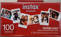 FUJIFILM INSTAX MINI FILM SUPER VALUE PACK 100 FILM PACK, WHITE