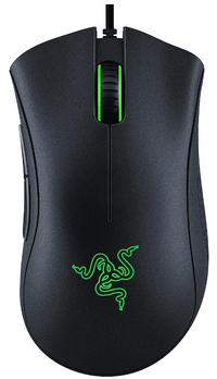 RAZER RZ01-03850100-R3U1 DEATHADDER ESSENTIAL WIRED OPTICAL GAMING MOUSE, BLACK