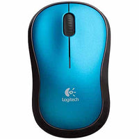 Logitech M185 Cordless Mouse , USB, Blue