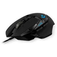 Logitech G502 Hero Gaming Mouse, Black