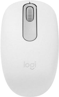 LOGITECH M196 BLUETOOTH WIRELESS MOUSE 12 MONTH BATTERY, OFF WHITE