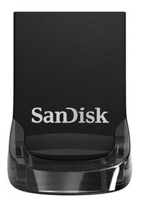 SANDISK 32GB  USB ULTRA FIT, BLACK