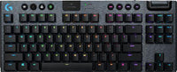 LOGITECH  G915 LIGHTSPEED WIRELESS RGB MECHANICAL GAMING KEYBOARD  , CARBON BLACK