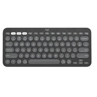 LOGITECH K380S PEBBLE KEYS 2 PORTABLE KEYBOARD, GRAPHITE