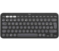 LOGITECH  K380 PEBBLE KEYS KEYBOARD SPANISH, GRAPHITE