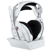 LOGITECH ASTRO A50 GAMING HEADSET AND BASE STATION WHITE, WHITE