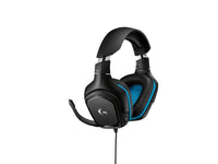 LOGITECH G432 WIRED GAMING HEADSET 7.1 SURROUND SOUND  DTS HEADPHONE, BLACK