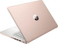 HP 14-DQ0762DX, 14"HD, CELERON N4120, 4GB, 128GB EMMC, W11, ROSE GOLD