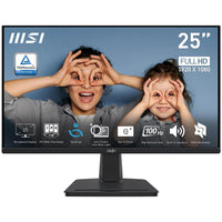 MSI PRO MP251, 24, 5" FHD IPS 100HZ, HDMI VGA,built-in speakers BLACK