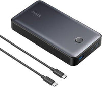 ANKER POWER BANK (24000MAH, 65W, 3PORT), BLACK