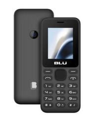 BLU A140 4G LTE DUAL SIM, 1.8", 128MB + 48MB , BLACK, FLASHLIGHT