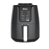 NINJA AIR FRYER 4QRT, CERAMIC-COATED NONSTICK BASKET, WIDE TEMP RANGE (105F-400F), GREY