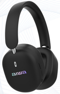 AIWA WIRELESS HEADPHONE, UP TO 10 HRS PLAYTIME, BLACK
