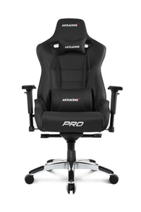 AKRACING MASTERS PRO POLYURETHANE ERGONOMIC RACING GAMING CHAIR,  (AKPRODL), BLACK