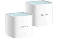 D-LINK EAGLE PRO AI WIFI 6 AX1500 MESH SYSTEM M15 2 PACK, WHITE