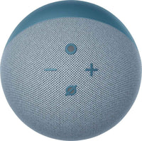 AMAZON ECHO DOT (4TH GEN) SMART SPEAKER WITH ALEXA, BLUE, FACTORY REFURBISHED