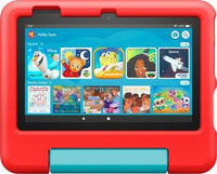 AMAZON FIRE 7 KIDS TABLET, AGE 3-7, 32GB, RED