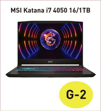 MSI B13VEK1675US KATANA 15 156" FHD I713620H 36GHZ NVIDIA GEFORCE RTX 4050, BLACK