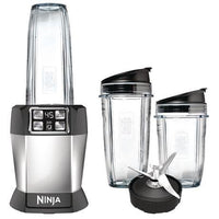 NINJA BL481C NUTRI- AUTO-IQ BLENDER, 3 CUP SIZES, 1000W, SILVER