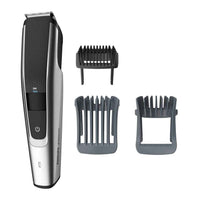 PHILIPS NORELCO BEARD TRIMMER AND HAIR CLIPPER 5500 CORDLESS, BLACK SILVER