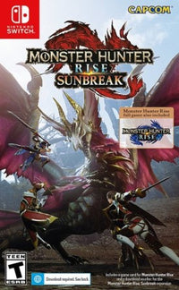 CAPCOM MONSTER HUNTER RISE + SUNBREAK - LATAM NSW, RED