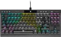 CORSAIR K70 RGB TKL OPX SILVER RGB MECHANICAL GAMING KEYBOARD, BLACK