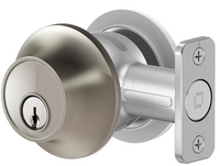 LEVEL CL1U TOUCH  SMART LOCK. WORKS WITH HOMEKIT  DEADBOLT KEYLESS ENTRY ELECTRONIC, SATIN NICKEL