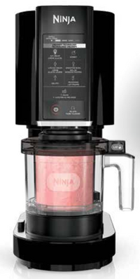 NINJA CREAMI ICE CREAM MAKER, 120V, 60HZ, BLACK