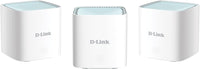 D-LINK EAGLE PRO AI WIFI 6 AX1500 MESH SYSTEM M15 3 PACK, WHITE