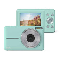 JRKI DC430-3 DIGITAL CAMERA, 44MP CMOS SENSOR, 1080P VIDEO, 2.4" IPS HD SCREEN, GREEN