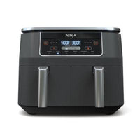 NINJA FOODI 6IN1 DUAL ZONE AIR FRYER  7.57KG/8QT 105F450F., BLACK