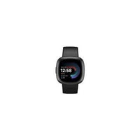 FITBIT  VERSA 4 SMART WATCH  BLACK / GRAPHITE ALUMINUM, GRAPHITE/BLACK